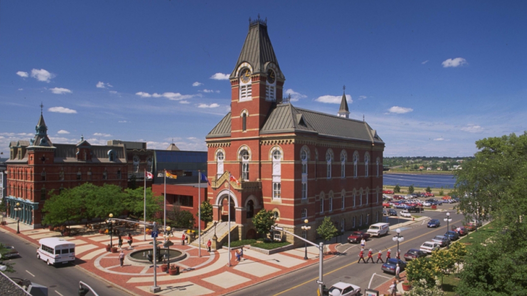 Exterior of Fredericton City Hall